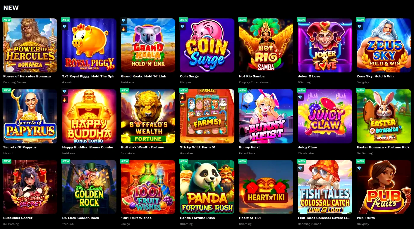 Wildsino Casino Bonusangebote und Spielübersicht 2026